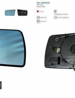 SPIEGELGLAS AUßENSPIEGEL RECHTS MERCEDES E KLASSE W210 AB 1995 - Dortmund Wickede