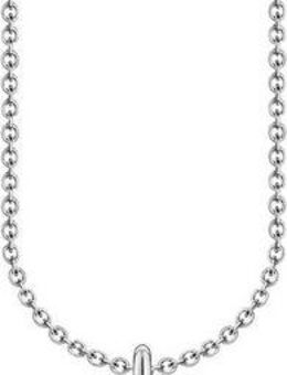 THOMAS SABO Kette mit Anhänger Raketen-Anhänger, KE2225-347-7-L45V, mit Glas-Keramik Stein, Zirkonia (synth)