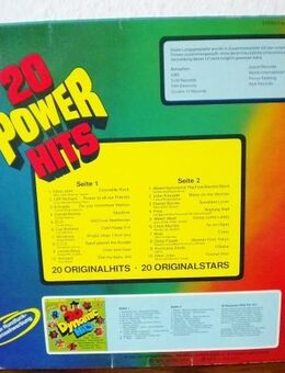 20 Power Hits-Vinyl-LP,K-tel,1973 - Linnich