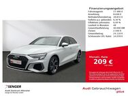 Audi A3, Sportback 40 TFSI e S line, Jahr 2021 - Münster