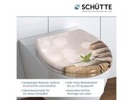 Schütte WC-Sitz STONE PYRAMID, bruchsicher und kratzfest, Absenkautomatik, Standardmaß