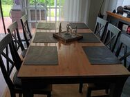 Echtholz Esstisch mit 6 Stühle - Garrel