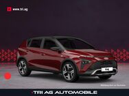 Hyundai BAYON, 1.0 T-GDI Prima Prime Dragon Red Mineraleffekt, Jahr 2022 - Kippenheim