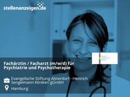 Fachärztin / Facharzt (m/w/d) für Psychiatrie und Psychotherapie - Hamburg