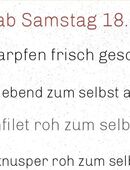Speisekarpfen frisch in 91466