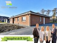 Erstbezug in Augustfehn! Ebenerdiger Bungalow mit moderner Ausstattung. (Rechte Seite) - Apen
