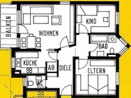 3 Zimmer Wohnung in Wullenstetten zu vermieten - Senden (Bayern)