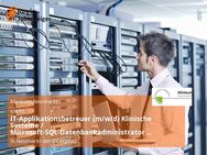 IT-Applikationsbetreuer (m/w/d) Klinische Systeme / Microsoft-SQL-Datenbankadministrator (m/w/d) - Neumarkt (Oberpfalz)