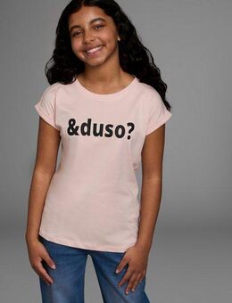 KIDSWORLD T-Shirt &duso? kurzärmelig, bedruckt, Rundhalsausschnitt, aus Baumwolle