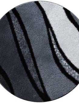 Grund Badematte Belize, Badvorleger, Badezimmer Teppich, sehr weich, Höhe 20 mm, rutschhemmend beschichtet, fußbodenheizungsgeeignet, schnell trocknend, Polyacryl, rund, weiche Haptik, auch als 3 teiliges Set erhältlich, Made in Europe