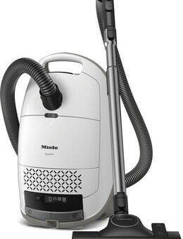 Miele Bodenstaubsauger Guard M1 S8380 mit ComfortFit & AirClean Filter, Nachfolger S8360, 890 W, mit Beutel, Starke Saugleistung, integriertes Zubehör, höhenverstellbar