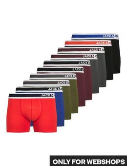 Jack & Jones Trunk JACJIMMY SOLID TRUNKS 10 PACK (Packung, 10-St)