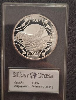 1 Dollar "Jahr des Hahns" 1 Unze - Bielefeld