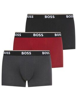 BOSS Trunk 3P Power (Packung, 3-St) mit BOSS Schriftzug auf dem Bund