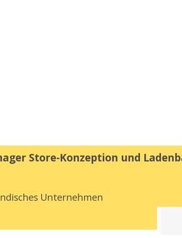 Projektmanager Store-Konzeption und Ladenbau (m/w/d) - Hamburg