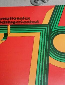 SCHALLPLATTE INERNATIONALES SCHLAGER FESTIVAL DDR - Berlin Lichtenberg
