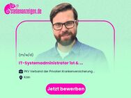 IT-Systemadministrator (w/m/div.) 1st & 2nd Level Support - Köln