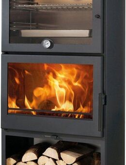 Panadero Kaminofen Kaminofen Gourmet Ecodesign, 7,1 kW, Zeitbrand, Scheibenspülung, Dreifachverbrennung