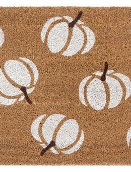 HANSE Home Fußmatte Mix Mats Kokos Pumpkins, Türmatte, rechteckig, Höhe: 15 mm, Kokos, Schmutzfangmatte, Outdoor, Rutschfest, Innen, Kokosmatte, Flur