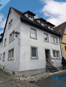 Wohnen & vermieten in der historischen Altstadt von Rothenburg o. d. Tauber - Einfamilienhaus mit zwei Apartments - Rothenburg (Tauber)