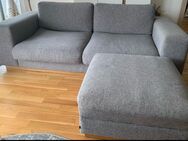 Bolia Sepia 2 1/2 Sitzer Sofa mit Hocker und 2 neuen Sitzkissen - Hamburg