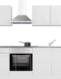 Flex-Well Küchenzeile Lucca, wahlw. mit E-Geräten, Breite 210 cm, viele Farbvarianten erhältlich