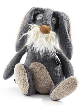 Sigikid Kuscheltier BeastsTown - Hase, I waas nix, Made in Europe