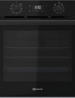 BAUKNECHT Einbaubackofen BBA285HU1K, mit 1-fach-Teleskopauszug, Maxi Cooking