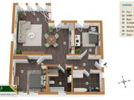 PROV.FREIER ERWERB DURCH KÄUFER: NEUBAU KFW55-BUNGALOW IM ERSTBEZUG - IDEALE RUHESTANDSOASE ZU ZWEIT - Hanstedt (Landkreis Uelzen)