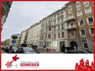 IMMOBILIEN SCHNEIDER - Lehel- traumhaft schöne 1 Zi-Wohnung mit Wohnküche und Holzdielenboden - München