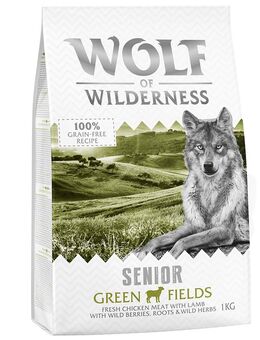 Wolf of Wilderness Senior "Green Fields" Lamm - getreidefrei - 1 kg