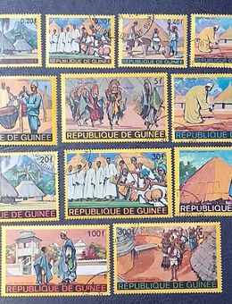 Guinea 1968 Heimische Kultur Satz komplett gestempelt. - Görlitz