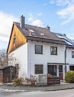 Familienfreundliches Reiheneckhaus mit 6 Zimmern inkl. Hobbyraum und Garage - Taufkirchen (Landkreis München)