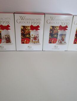 Jahres Weihnachtsglocken der Fa. Hutschenreuther - Berlin Steglitz-Zehlendorf