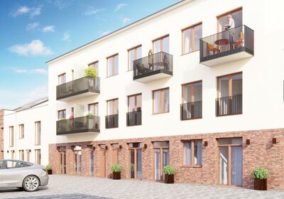 "Wohnquartier Lämmerhof" - KfW förderfähige 3-Zimmerwohnung mit Balkon