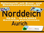 Norddeich - Ostermarkt mit Kunst- und Krammarkt 2023 - Norden Zentrum