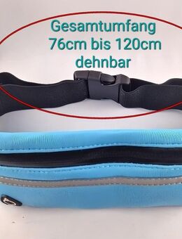 Blaue Bauchtasche Gürteltasche Handytasche Joggingtasche Fittnesstasche 12,90 €* - Villingen-Schwenningen