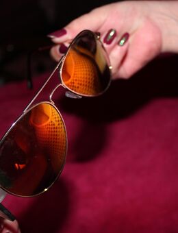 Sexy Herren Vintage Piloten Brille gold oder blau verspiegelt Neu - Nürnberg