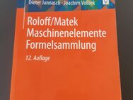 Roloff/Matek Maschinenelemente Formelsammlung 12. Auflage - Buchs SG