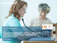 Anästhesieschwester/-pfleger oder (ATA) Anästhesietechnische/r Assistent/in (m/w/d) Teilzeit - Kitzingen