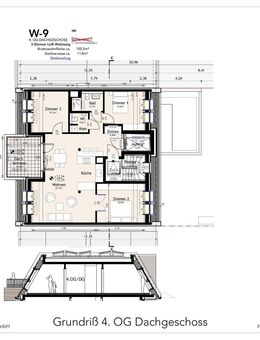 4-Zimmer Dachwohnung mit Direktaufzug - Berlin