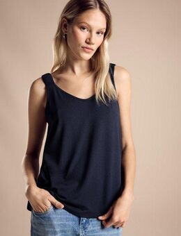 STREET ONE Shirttop mit V-Ausschnitt