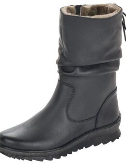 Remonte Winterstiefelette mit gerafftem Schaft