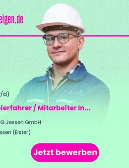 Staplerfahrer / Mitarbeiter Intralogistik (w/m/d) - Jessen (Elster)