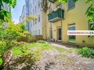 IMMOBERLIN.DE - Toplage Helmholtzkiez! Charmante Altbauwohnung mit Terrasse & Garten - Berlin