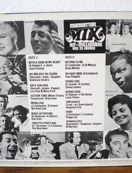 Manhattan Mix Hit-Millionäre aus 25 Jahren-Vinyl-LP,Hör Zu,60er Jahre - Linnich