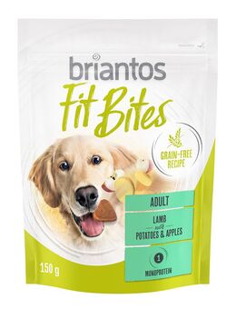 Briantos "FitBites" - Lamm mit Kartoffel & Apfel - Sparpaket: 3 x 150 g