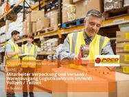 Mitarbeiter Verpackung und Versand / Warenausgang Logistikzentrum (m/w/d) Vollzeit / Teilzeit - Bomlitz