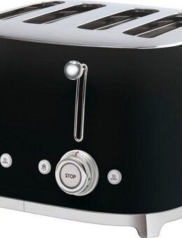 Smeg Toaster TSF03BLEU, 4 kurze Schlitze, 3000 W