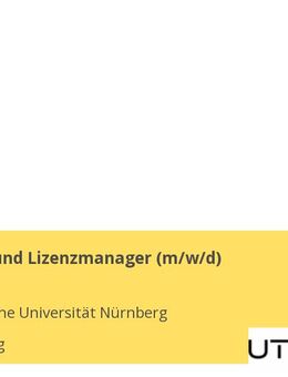 Software- und Lizenzmanager (m/w/d) - Nürnberg